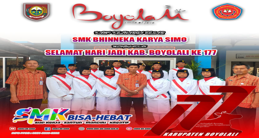 SELAMAT HARI JADI KABUPATEN BOYOLALI KE - 177